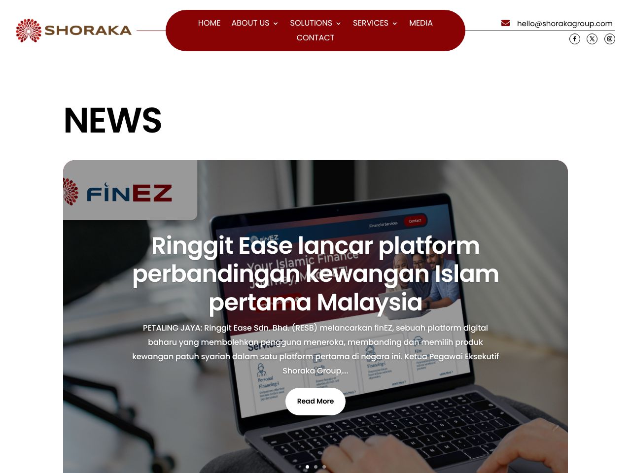 The Shoraka media hub &mdash; real press coverage